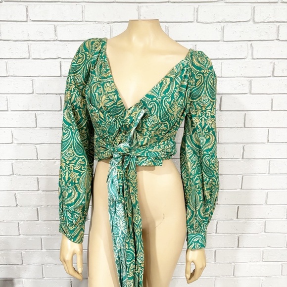 Amazon The Drop Paisley Top - Picture 2 of 9